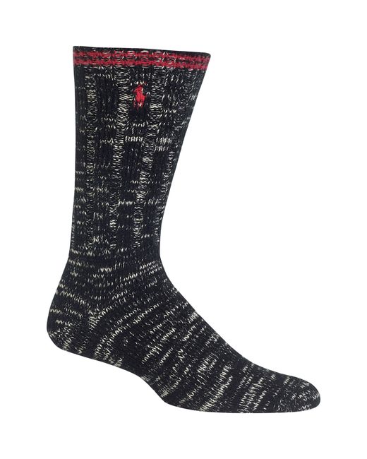 Ralph Lauren Supersoft Boot Socks One