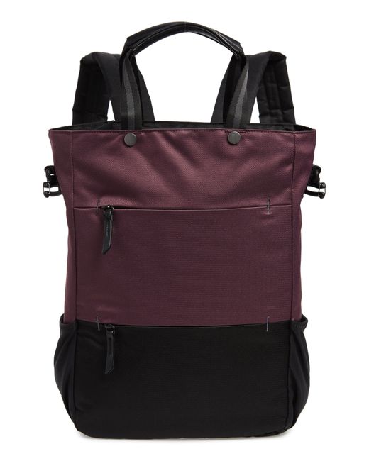 Nordstrom Camden Rfid Convertible Backpack Purple