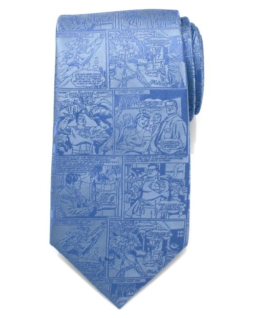 Cufflinks, Inc. Cufflinks Inc. Superman Comic Silk Tie Size