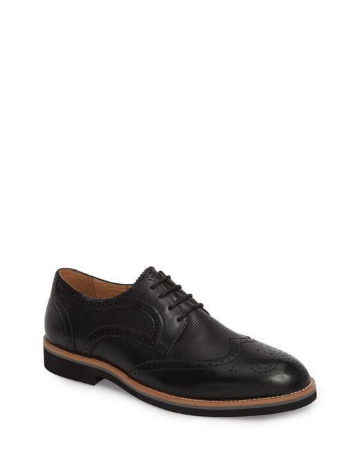English Laundry Cleave Embossed Wingtip Size