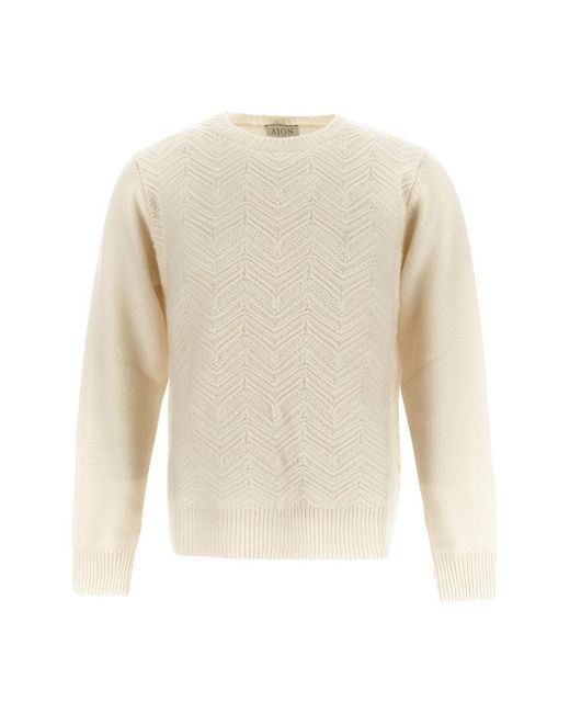 Aion Latte Knitted Sweater