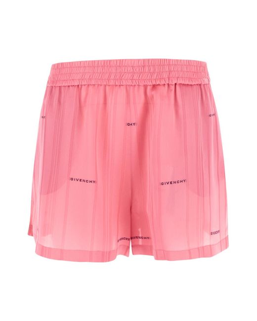 Givenchy Logo Shorts