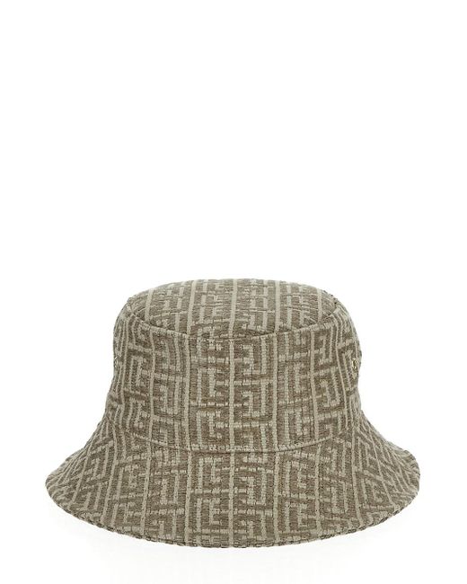 Balmain Geometric Bucket Hat