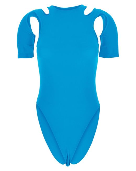 Andreadamo Sculpting Jersey Body With Shoulders Cut