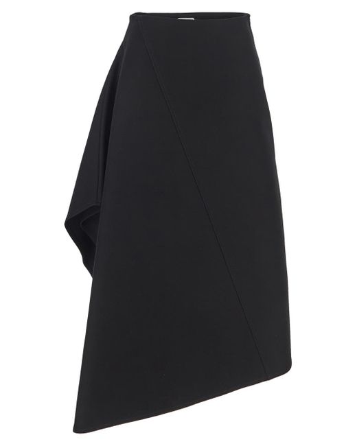 Bottega Veneta Asymmetric Midi Skirt