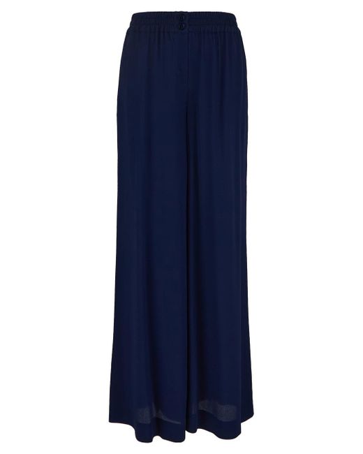 Semicouture Wide-Leg Trousers