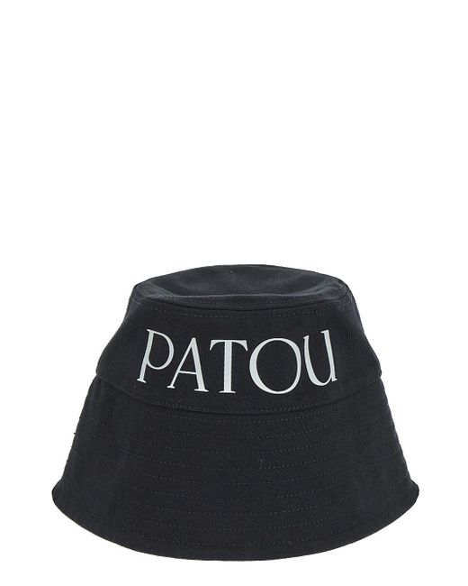 Patou Logo Print Bucket Hat
