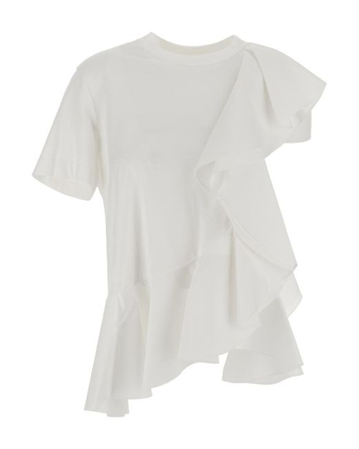 Alexander McQueen Asymmetric T-Shirt