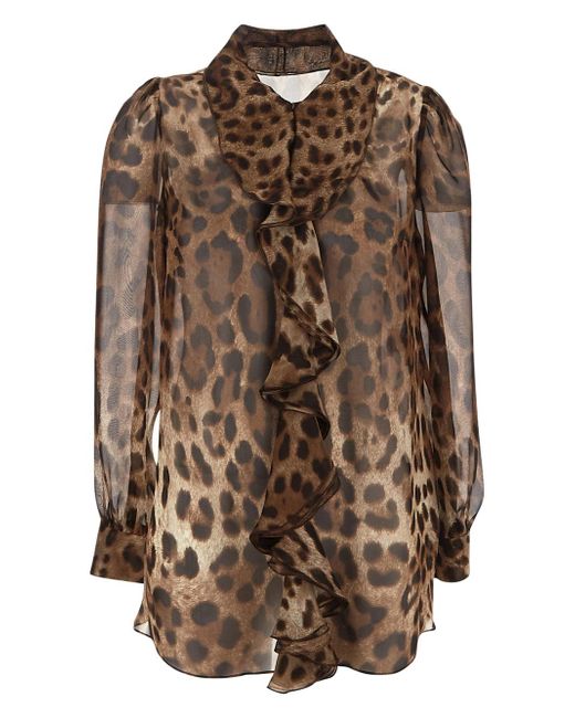 Dolce & Gabbana Leopard Shirt