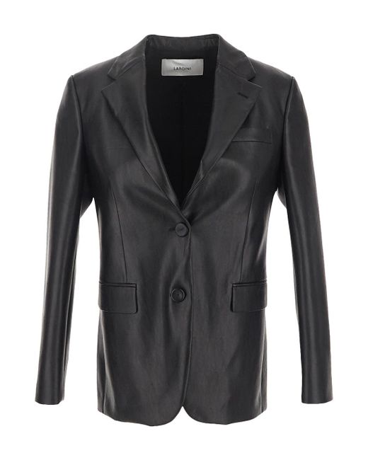 Lardini Faux-Leather Jacket
