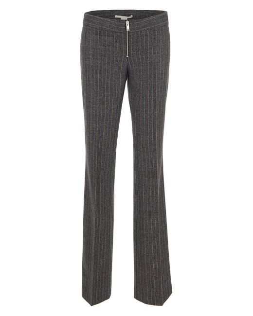 Stella McCartney Zip Detailed Slim Trousers