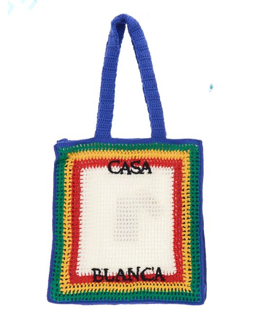 Casablanca Knit Crochet Bag