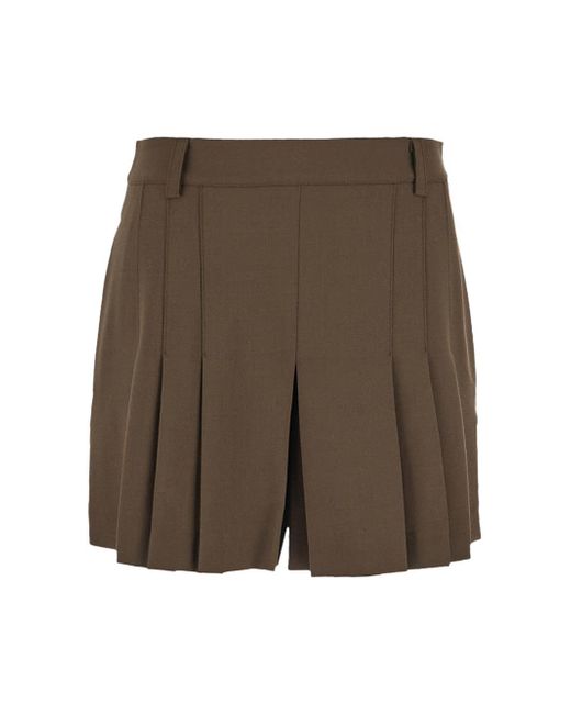 Semicouture Cool Wool Shorts