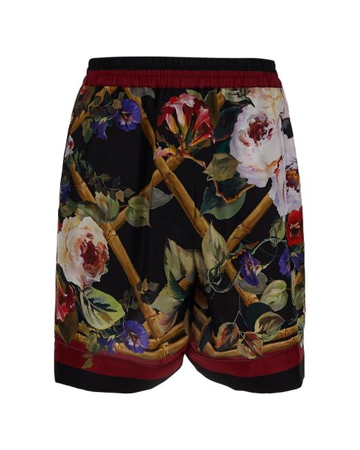 Dolce & Gabbana Silk Shorts
