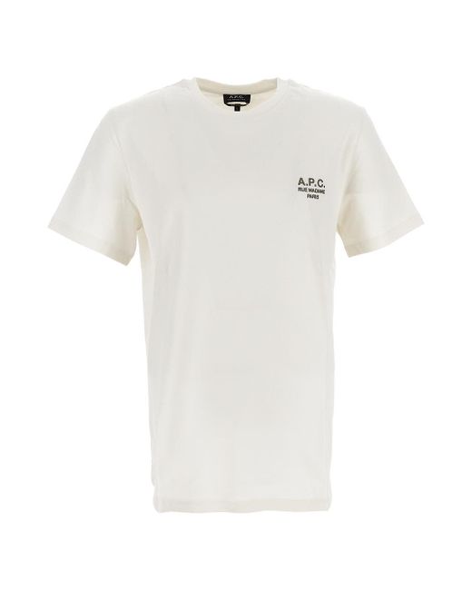 A.P.C. Logo Embroidery T-Shirt