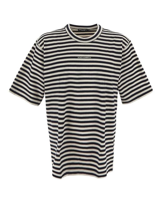 Dolce & Gabbana Striped T-Shirt