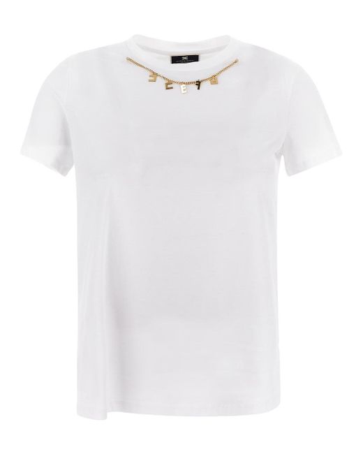 Elisabetta Franchi Chain T-Shirt