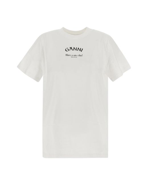 Ganni Cotton T-shirt