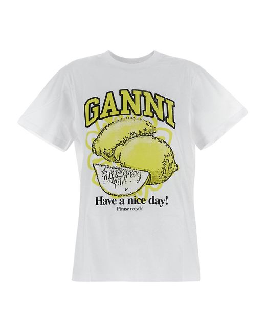 Ganni Cotton T-shirt