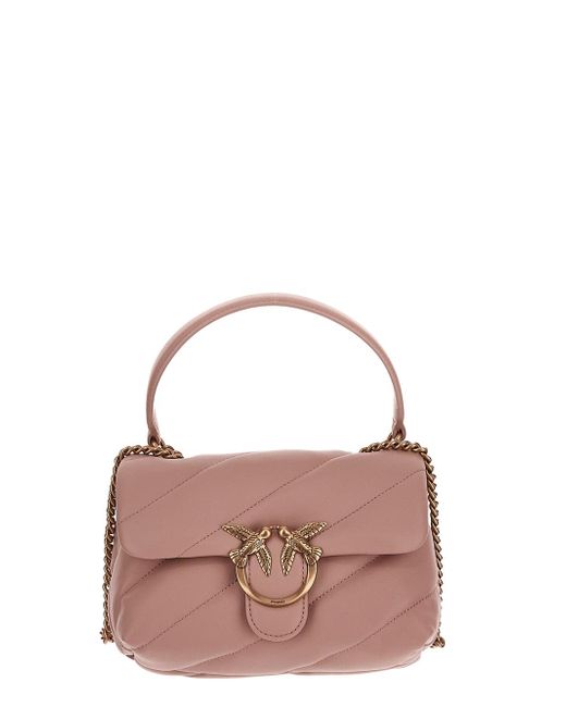 Pinko Mini Love Lady Puff Classic Shoulder Bag