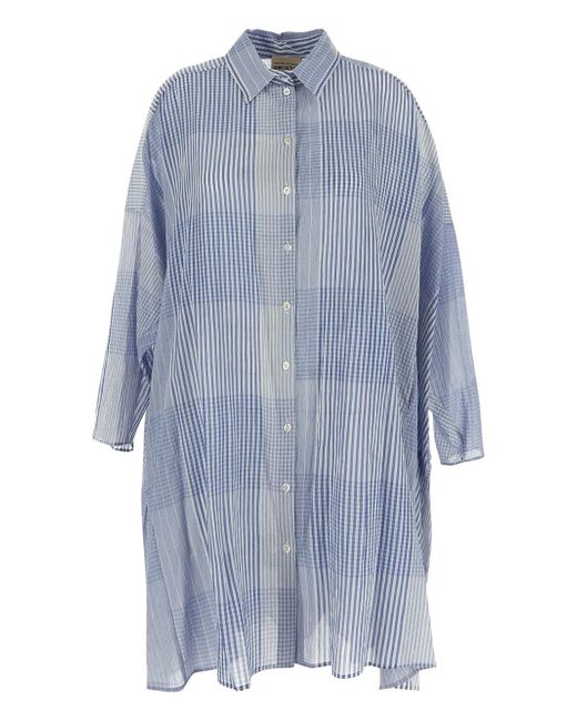 Semicouture Cotton Shirt Dress