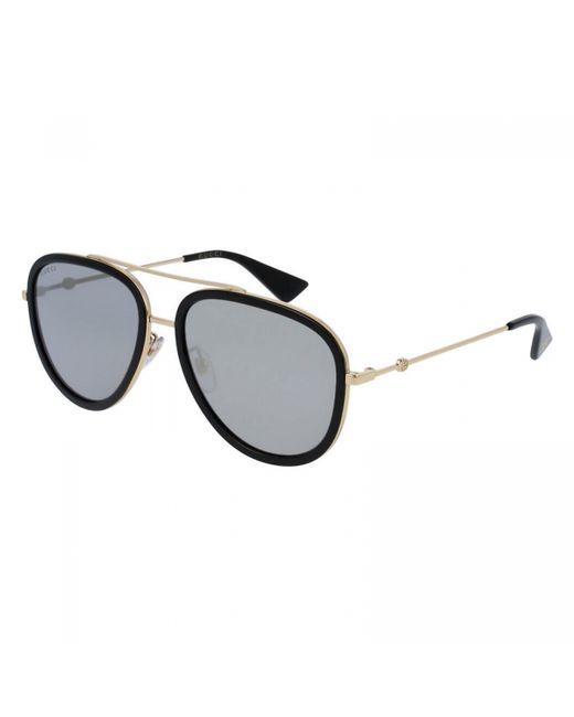 Gucci GG0062S Aviator Sunglasses