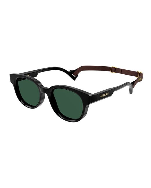 Gucci GG1237SA Round Sunglasses