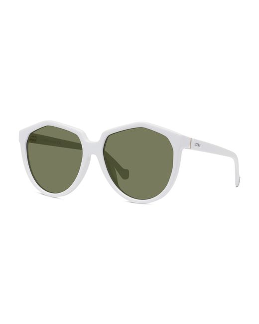 Loewe LW40053U Round Sunglasses