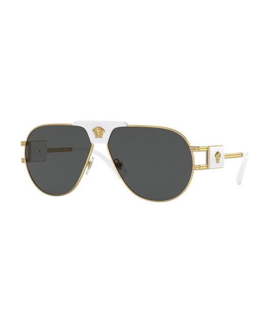 Versace VE2252 Aviator Sunglasses