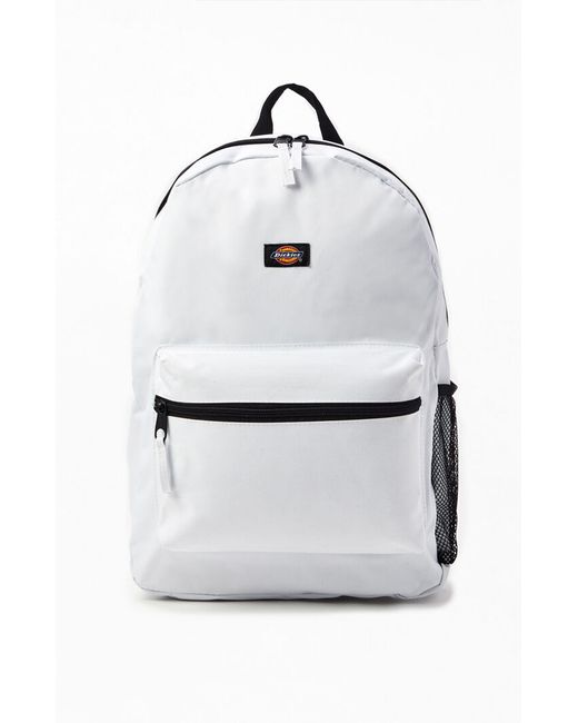 Dickies White Student Backpack