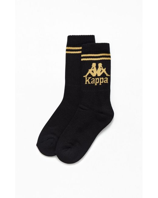 Kappa Authentic Aster Crew Socks Gold