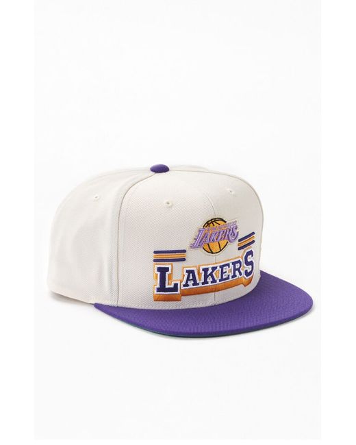 Mitchell & Ness Los Angeles Lakers Retro Snapback Hat