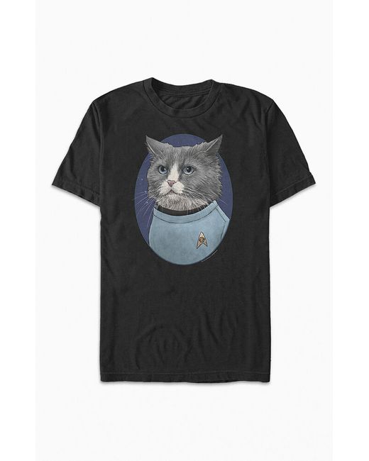 Fifth Sun Star Trek McCoy Cat T-Shirt Large