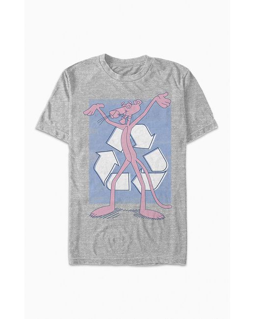 Fifth Sun Pink Panther Recycle T-Shirt Medium