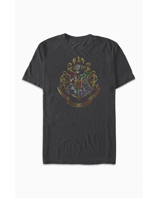 Fifth Sun Harry Potter Dark Vintage Crest T-Shirt Medium