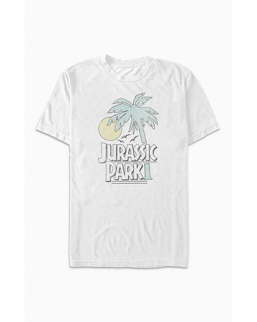 Fifth Sun Jurassic Park Palm T-Shirt Medium