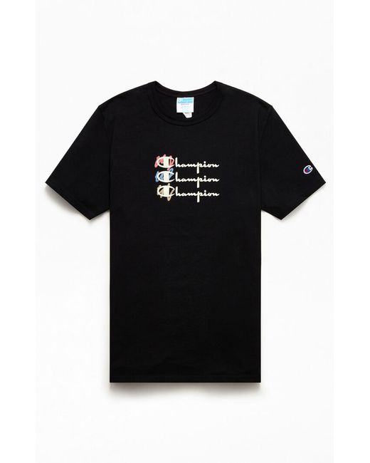 Champion Scribble T-Shirt Small