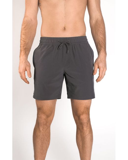 Imperial Motion Charcoal Recycled Seeker 17.5 Swim Trunks 303 Large