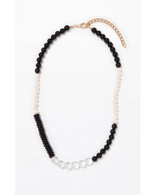 PacSun Pearl and Bead Necklace