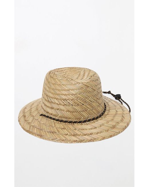 Billabong Nomad Straw Lifeguard Hat Natural