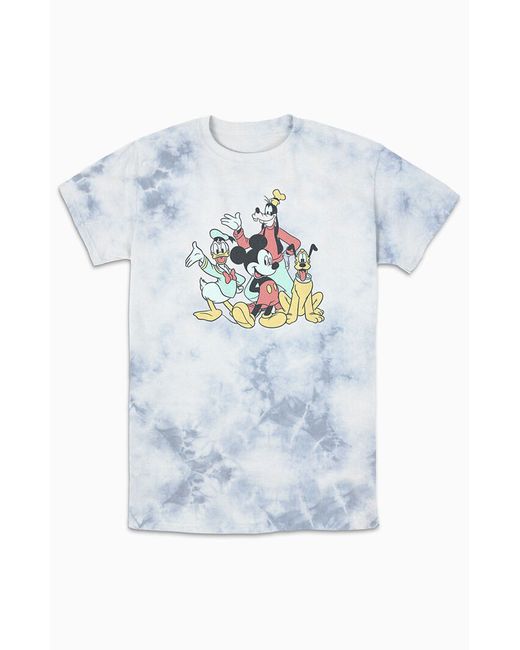 PacSun Disney Mickey Squad T-Shirt Blue Small