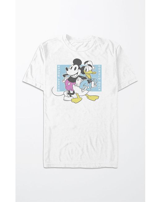 PacSun Classic Mickey Donald T-Shirt Small