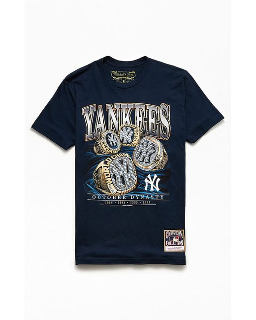 Mitchell & Ness Yankees Dynasty T-Shirt Small