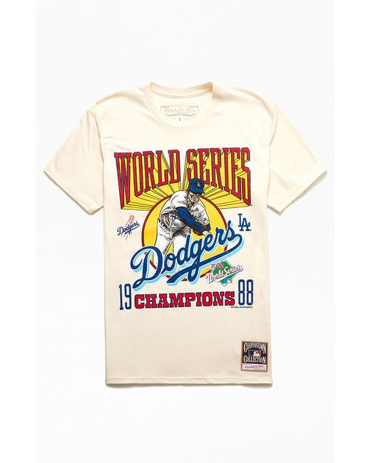 Mitchell & Ness Los Angeles Dodgers World Series T-Shirt Small