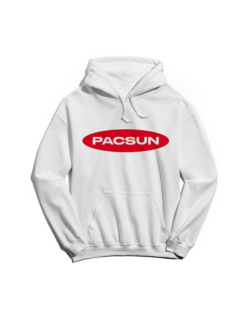 PacSun Red Eclipse Hoodie Small