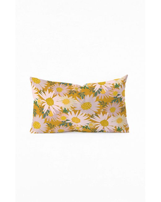 DENY Designs Flower Medium Oblong Throw Pillow
