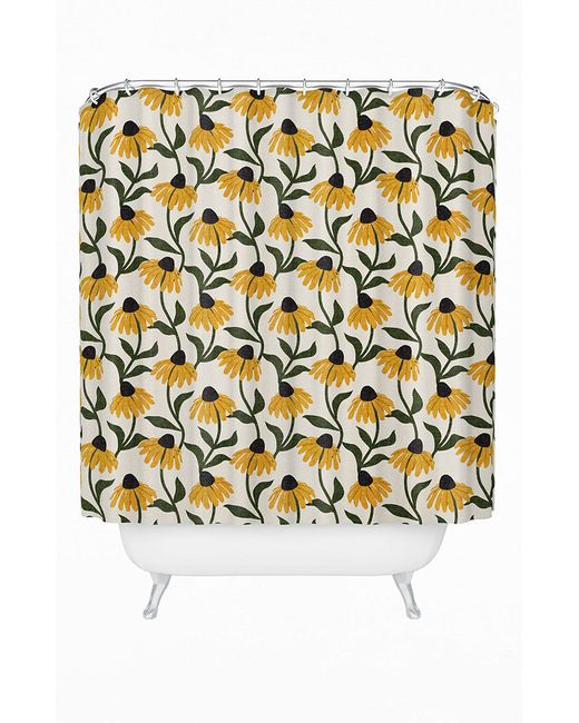 DENY Designs Sunflower Shower Curtain