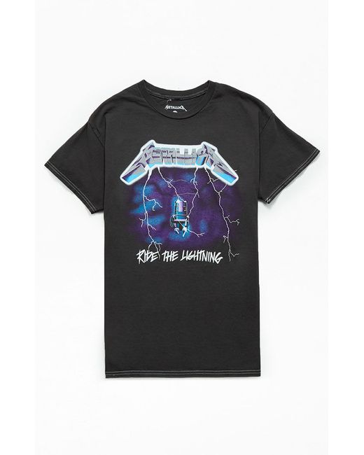 PacSun Metallica Ride the Lightning T-Shirt Small