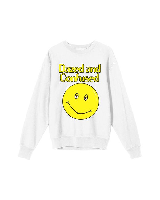 PacSun Dazed Confused Smiley Sweatshirt Small
