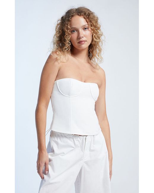 LA Hearts Strapless Structured Tube Top